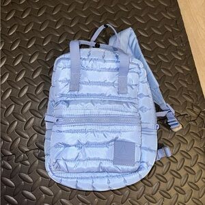 Reebok Light Blue Quilted Backpack